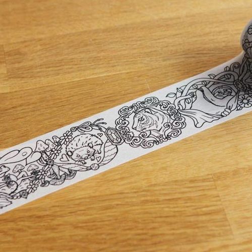 MochiThings: Coloring Washi Tape