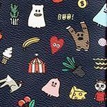 Ghost Pop Pencil Pouch v2, Navy