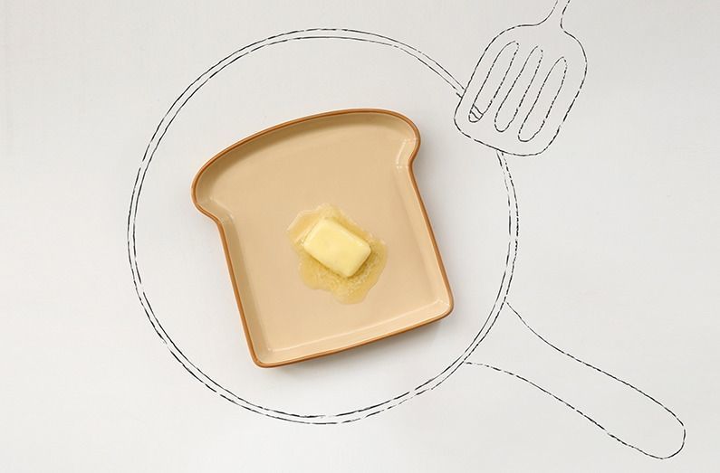 Bread Ceramic Plate