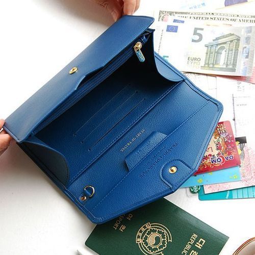 Travel Leather Clutch