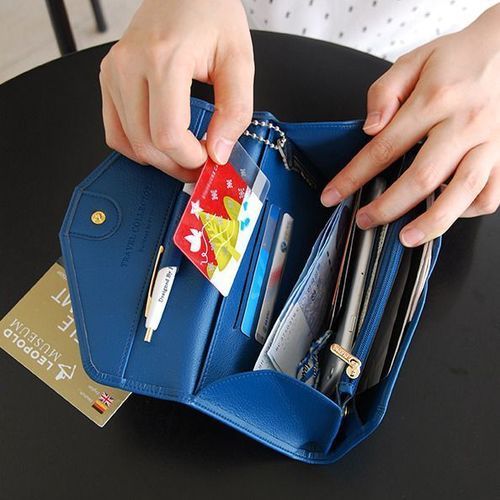 Travel Leather Clutch