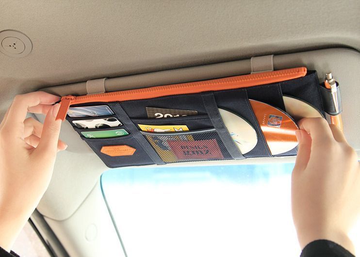 MochiThings Sun Visor Zipper Pocket