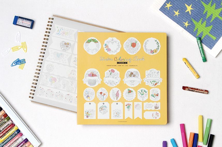 Sticker Coloring Book v2