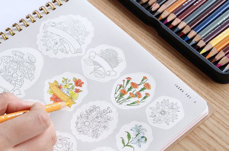 Sticker Coloring Book v2