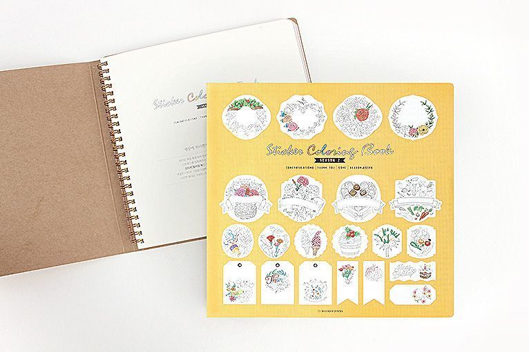 Sticker Coloring Book v2