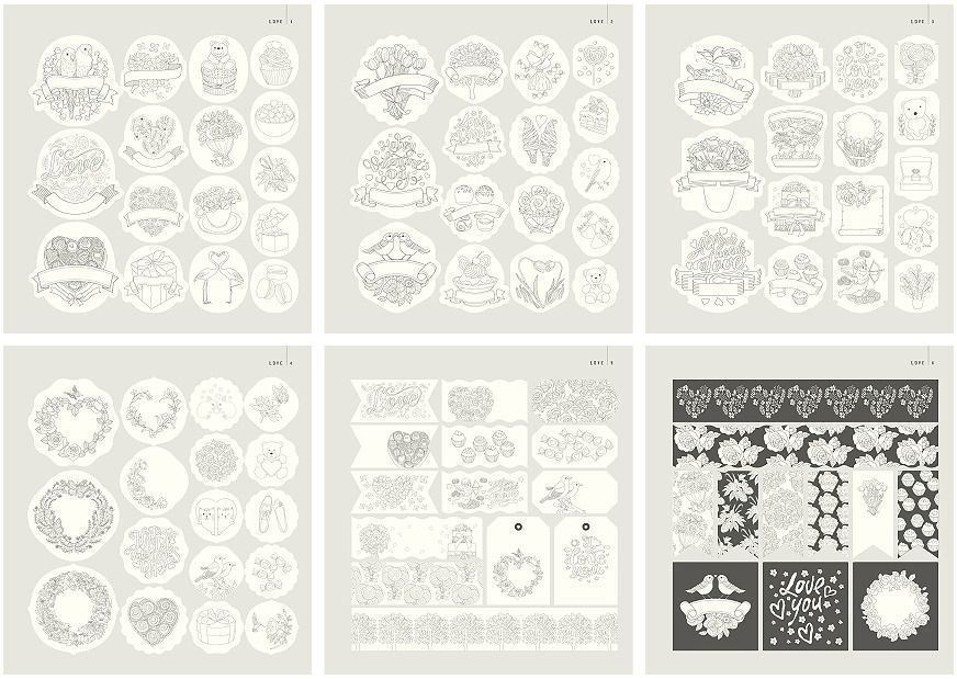 Sticker Coloring Book v2