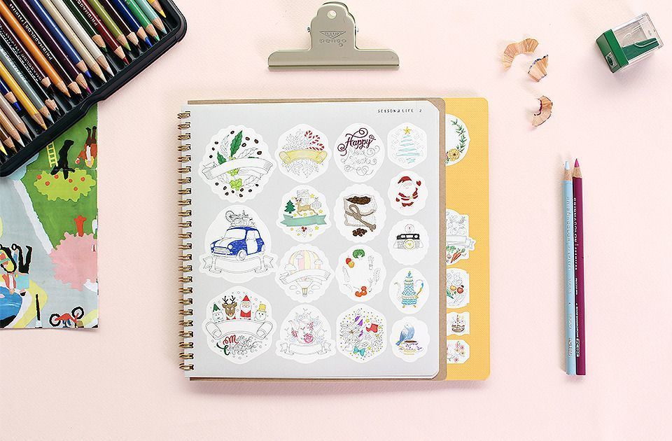 Sticker Coloring Book v2