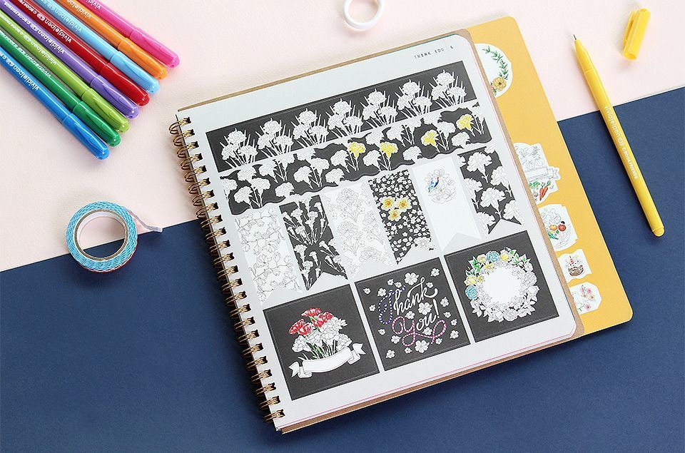 Sticker Coloring Book v2