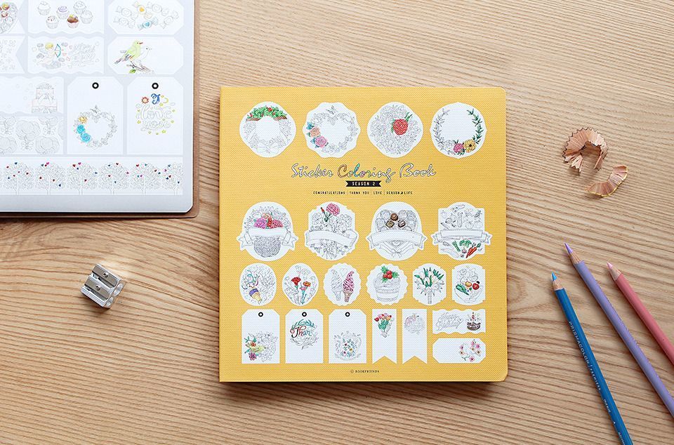 Sticker Coloring Book v2