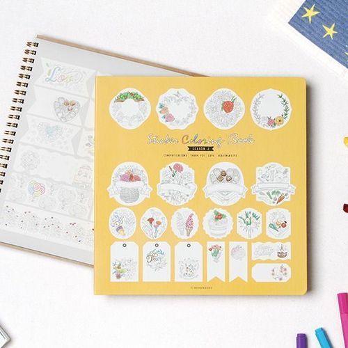 Sticker Coloring Book v2