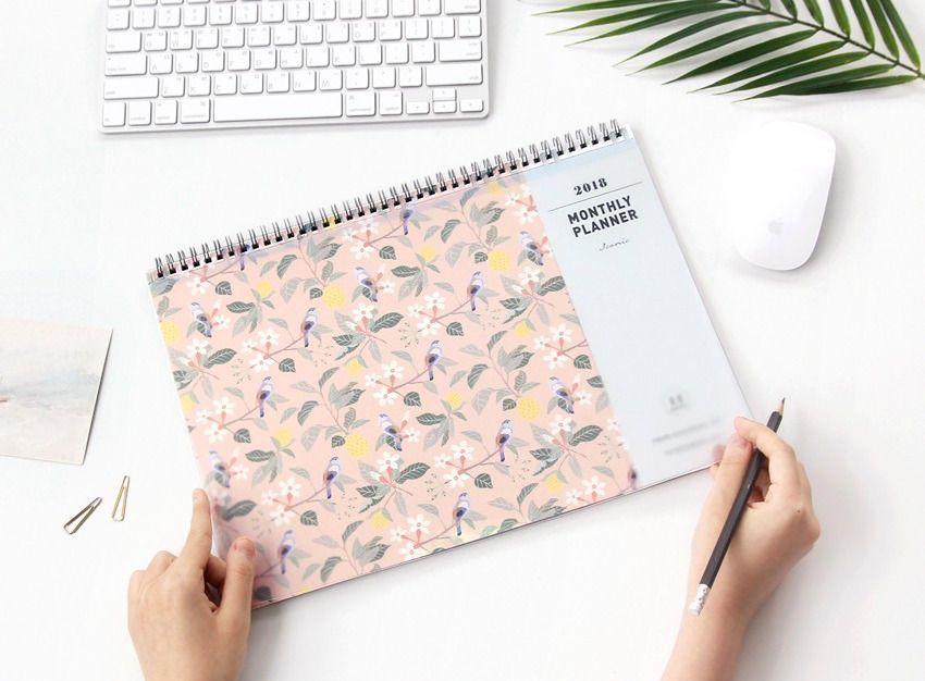 2018 Comely Desk Planner