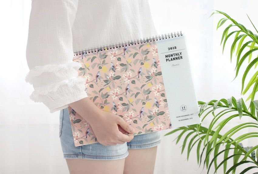 2018 Comely Desk Planner