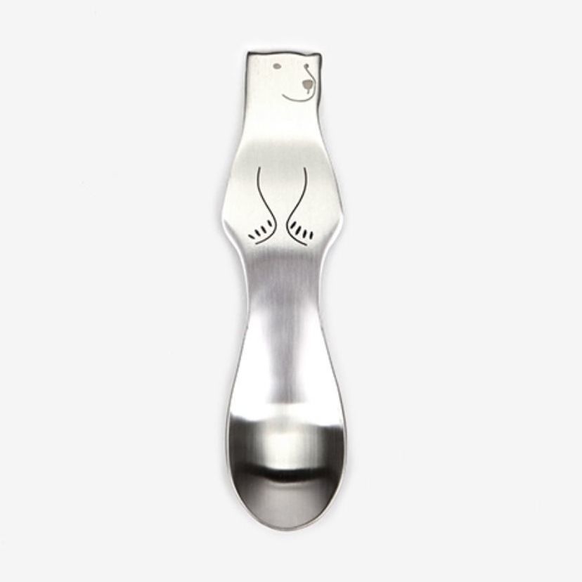 Dailylike Animal Cutlery, Bear (Dessert Spoon)