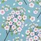 100 Style Diary Planner, 014. Mint Cherry Blossom
