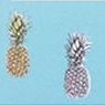 100 Style Diary Planner, 071. Blue Pineapple