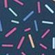 100 Style Diary Planner, 087. Memphis Navy