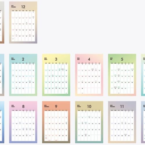 2018 Palette Desk Calendar - Image 13