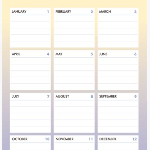 2018 Palette Desk Calendar - Image 6