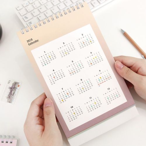 2018 Palette Desk Calendar - Image 9