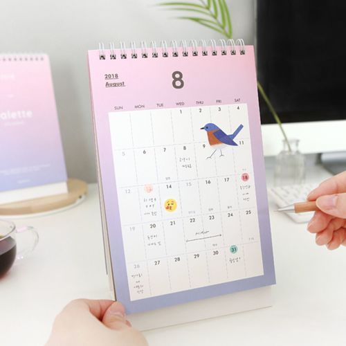 2018 Palette Desk Calendar - Image 18