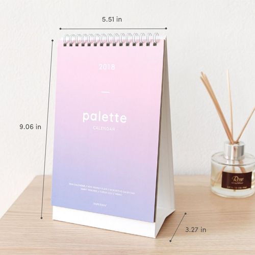 2018 Palette Desk Calendar - Image 2