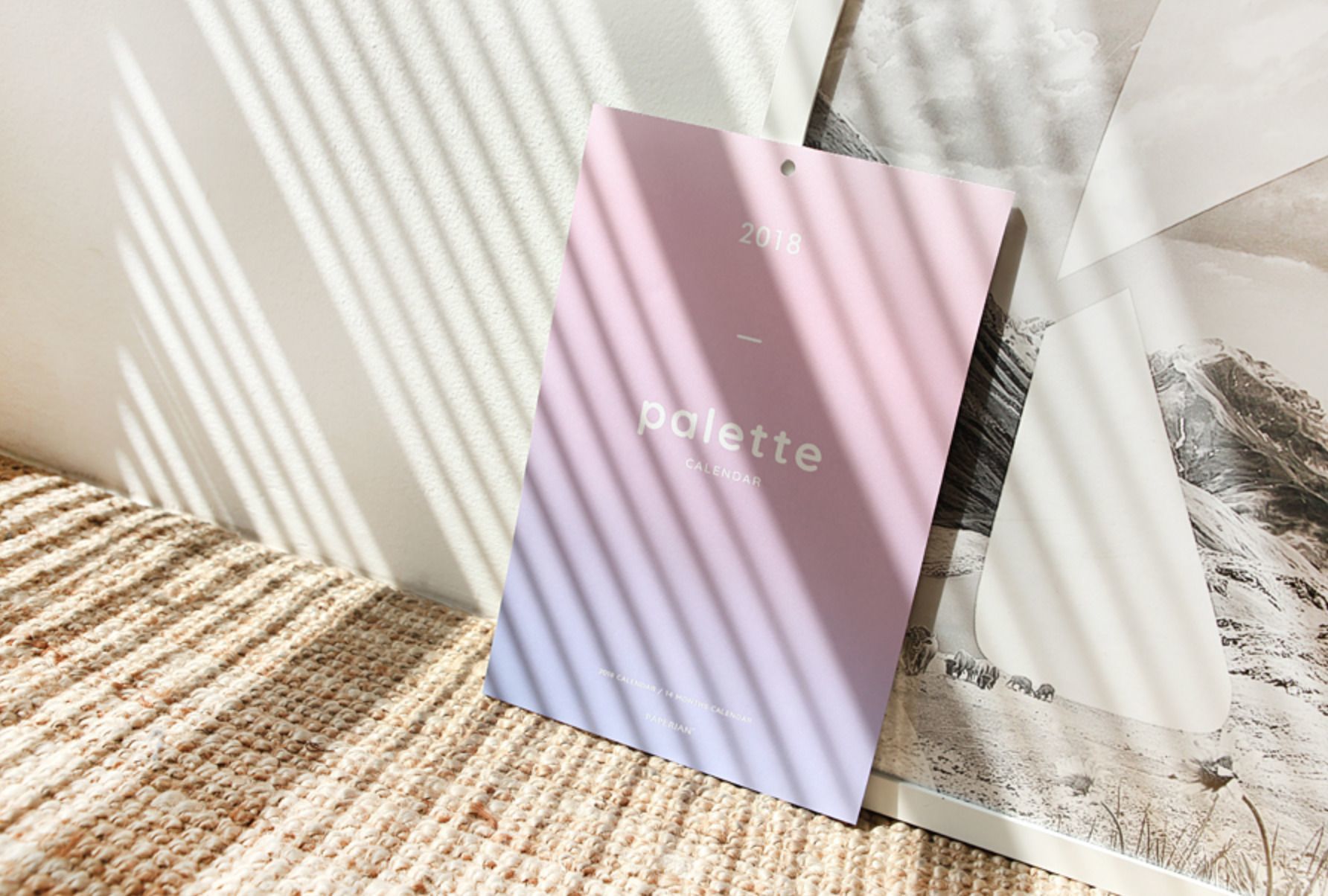 2018 Palette Wall Calendar