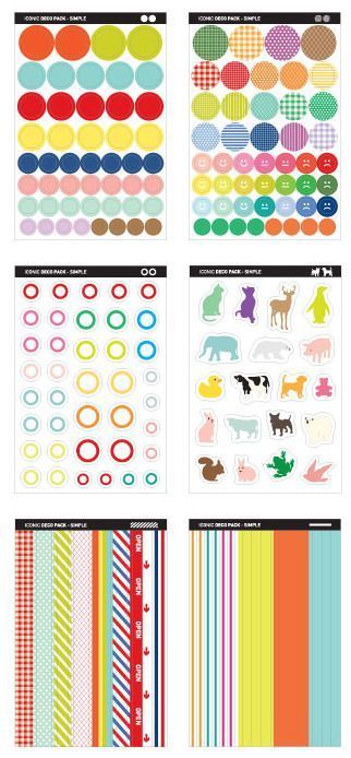 Mini Deco Sticker Set v2