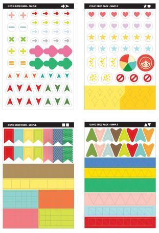 Mini Deco Sticker Set v2