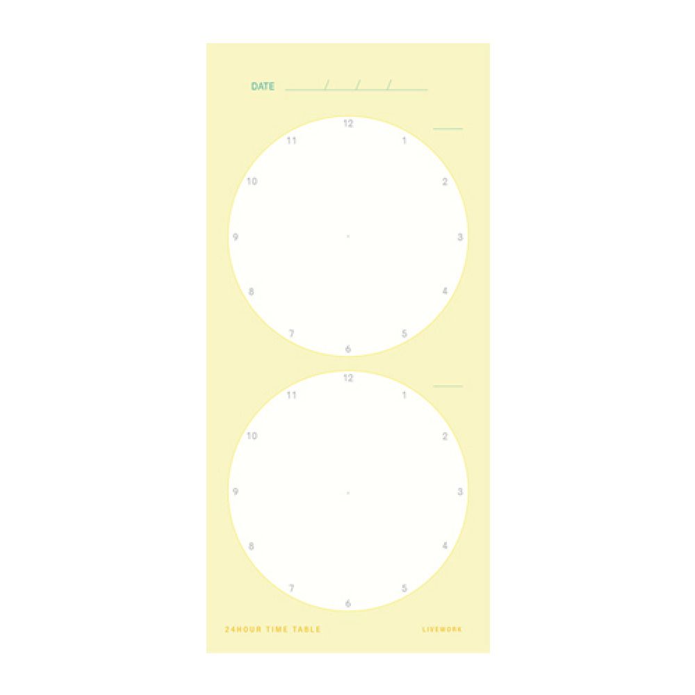 Pastel Planning Memo Pad