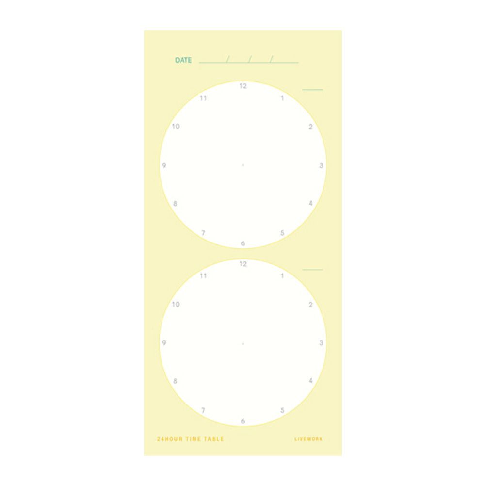 Pastel Planning Memo Pad