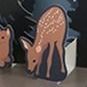 Dailylike Pop Up Card, Deer
