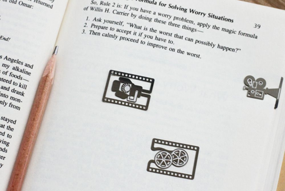 Movie Bookmark Set