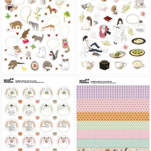 Book Friends Deco Sticker Set - Image 2