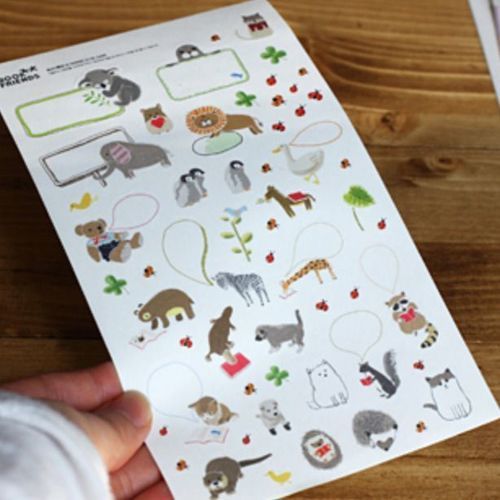 Book Friends Deco Sticker Set - Image 4