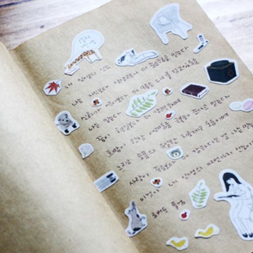 Book Friends Deco Sticker Set - Image 14