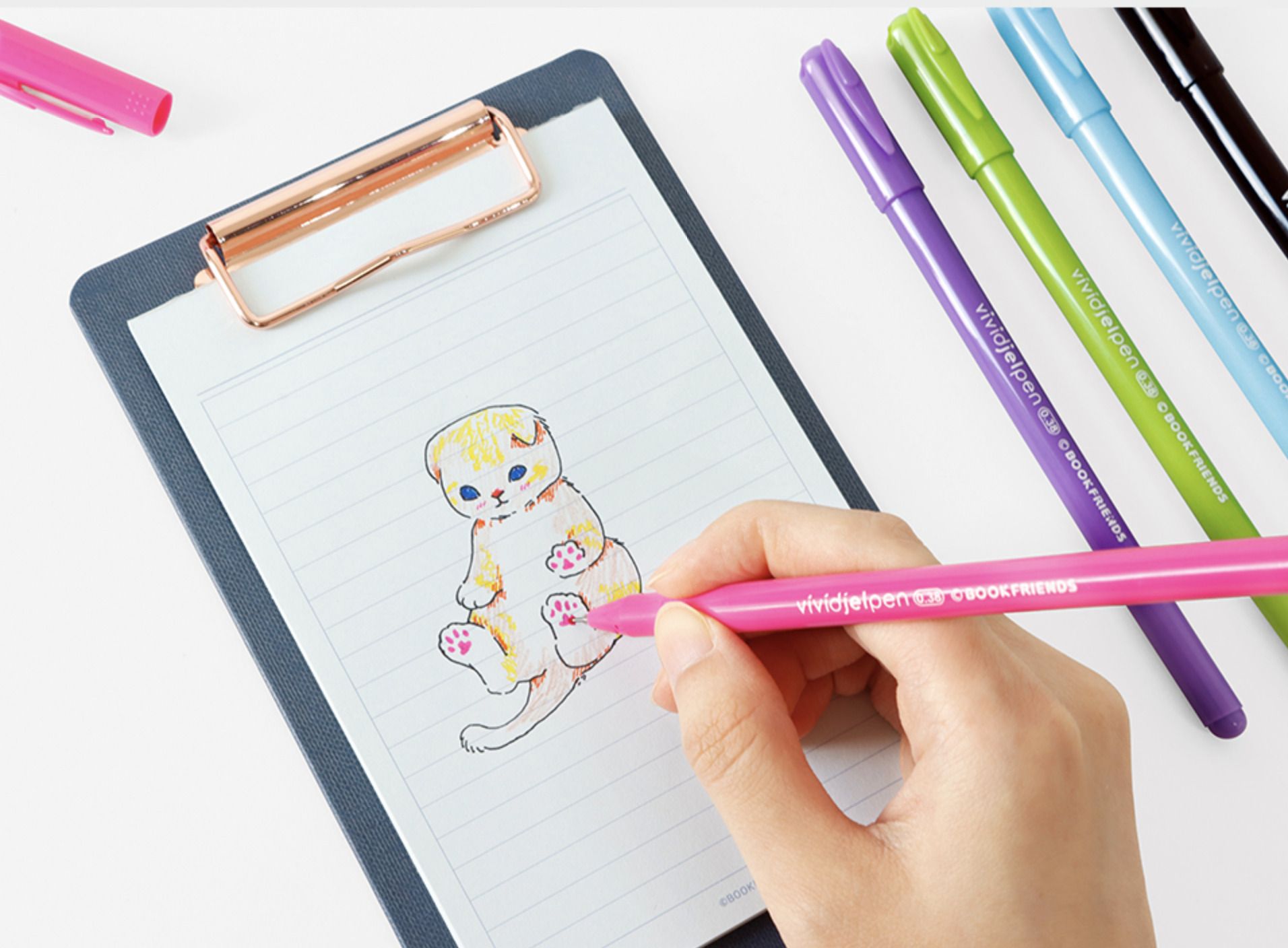 5pcs Vivid Pen Set