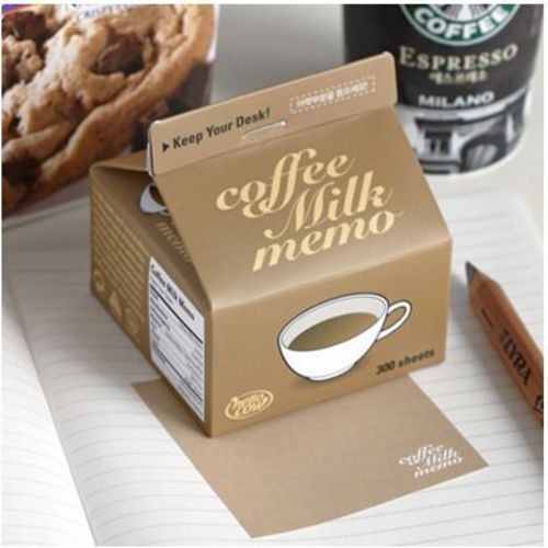 Coffee Milk Notepad - Image 1
