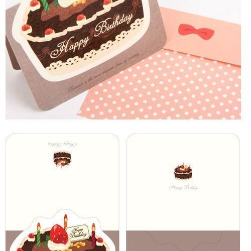 Mini Cake Card