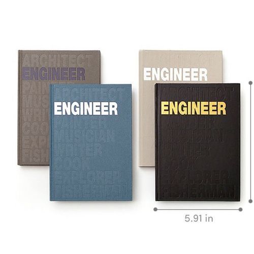 MochiThings Engineer Hardcover Notebook