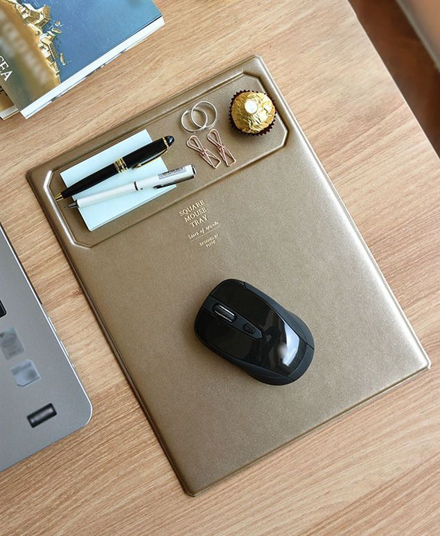 MochiThings: Leather Tray Mouse Pad