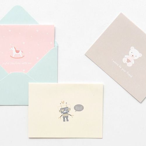 MochiThings: Mini Toy Message Card