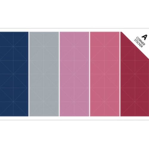 Colorful Corner Deco Sticker Set - Image 2