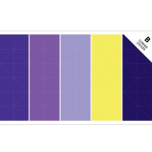 Colorful Corner Deco Sticker Set - Image 3