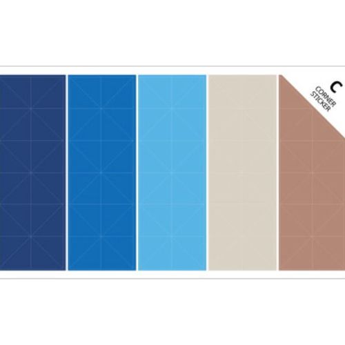 Colorful Corner Deco Sticker Set - Image 4