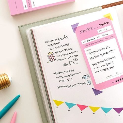 Colorful Corner Deco Sticker Set - Image 9