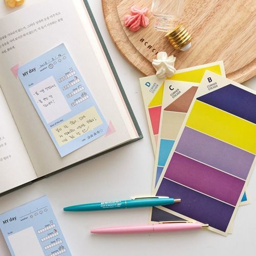 Colorful Corner Deco Sticker Set - Image 13