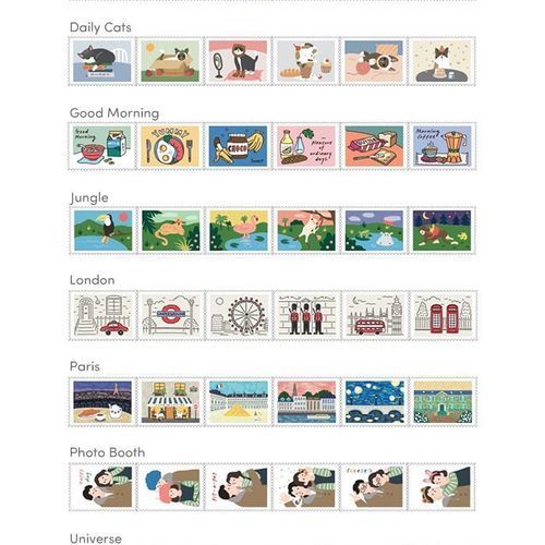 Dailylike Stamp Masking Tape v4 - Image 10