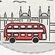 Dailylike Stamp Masking Tape v4, London