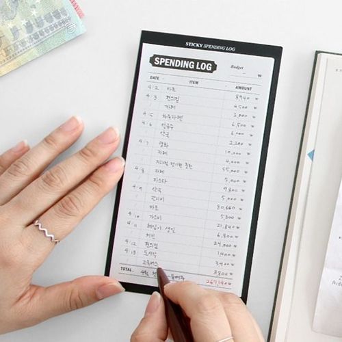 Spending Log Sticky Note - Image 2