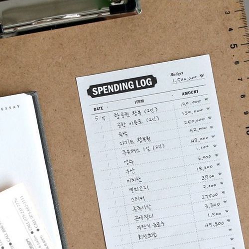 Spending Log Sticky Note - Image 3